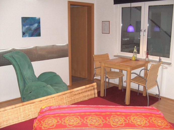 room with double bed